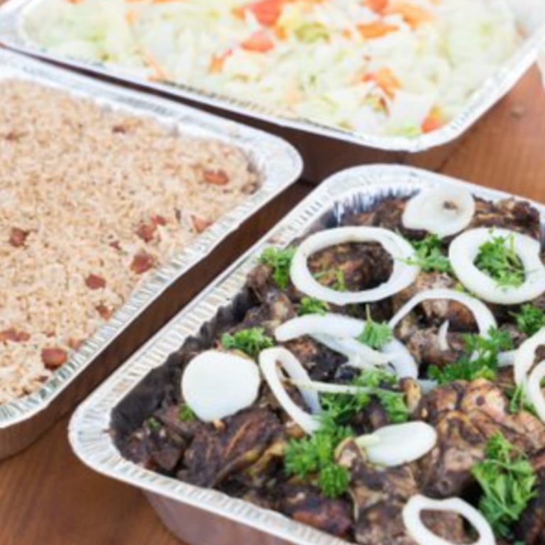 Authentic Jamaican Flavors: Jerk Chicken, Plantains, Curry